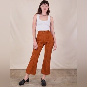 Rust Orange Western Pants Big Bud Press